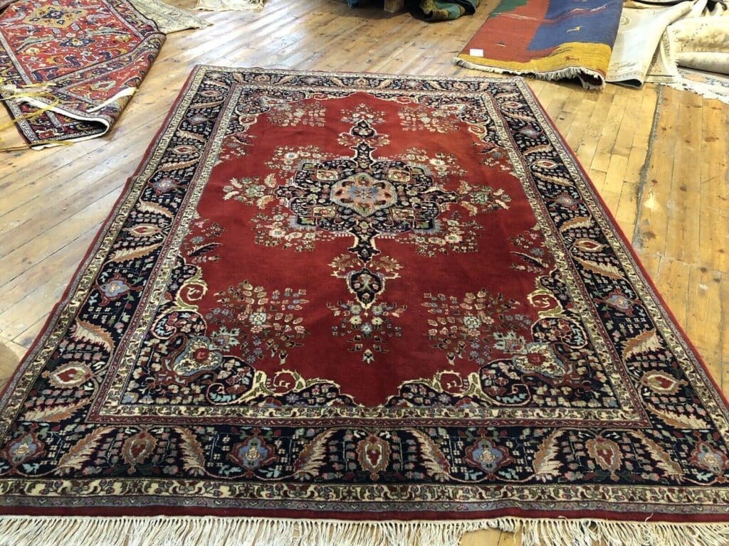 Perserteppich Kerman 200 x 300 cm Wolle handgeknüpft