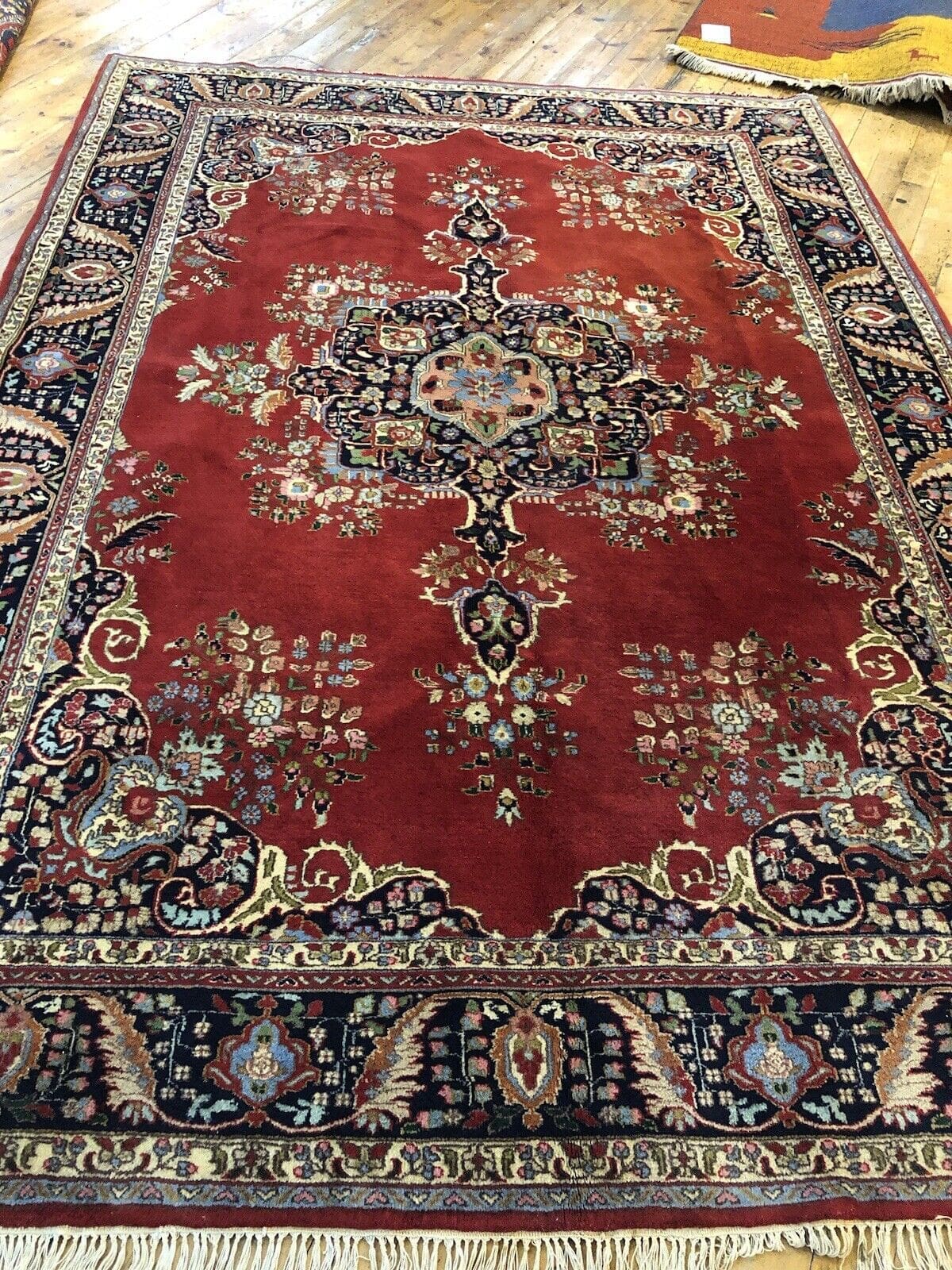 Perserteppich Kerman 200 x 300 cm Wolle handgeknüpft