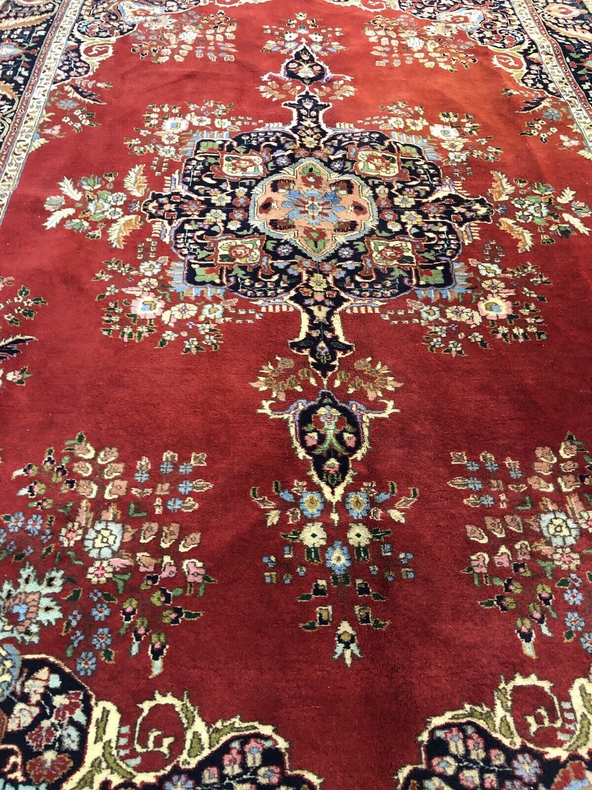 Perserteppich Kerman 200 x 300 cm Wolle handgeknüpft