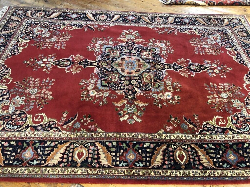 Perserteppich Kerman 200 x 300 cm Wolle handgeknüpft