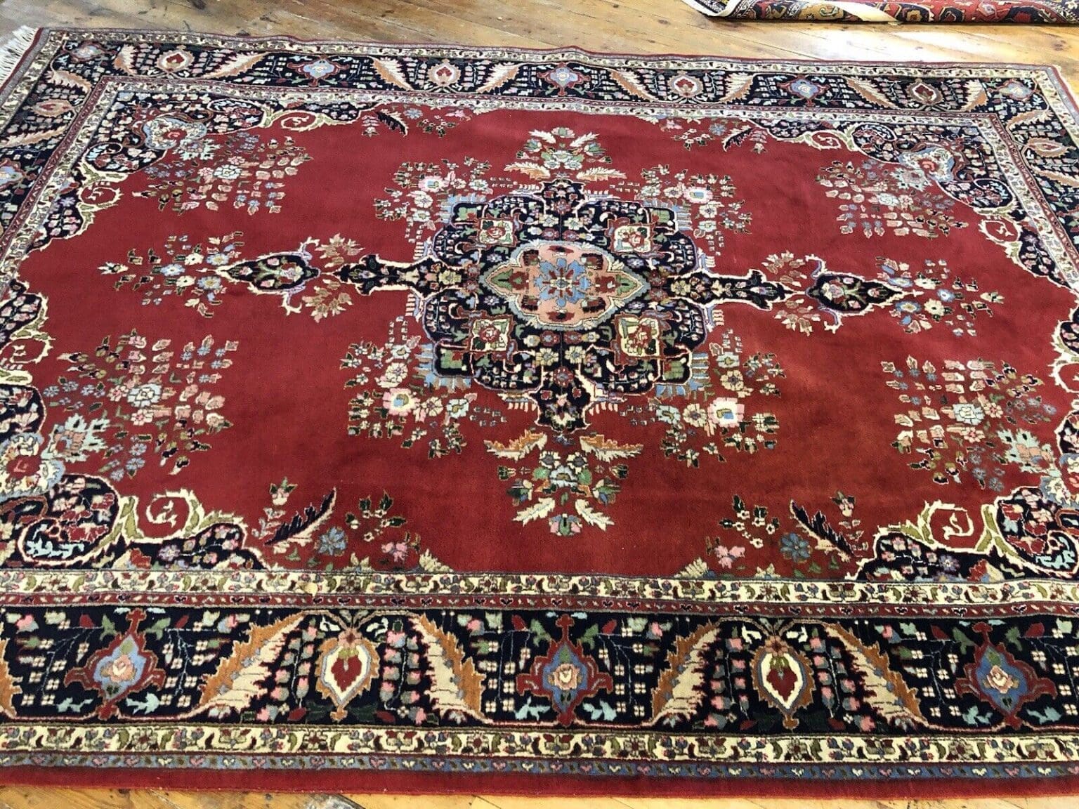 Perserteppich Kerman 200 x 300 cm Wolle handgeknüpft