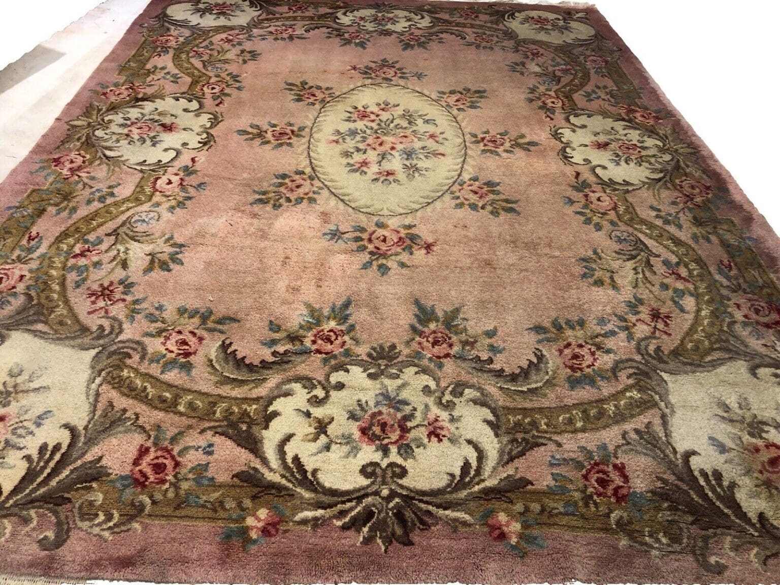 Orientteppich Khotan 300 x 400 cm Wolle handgeknüpft