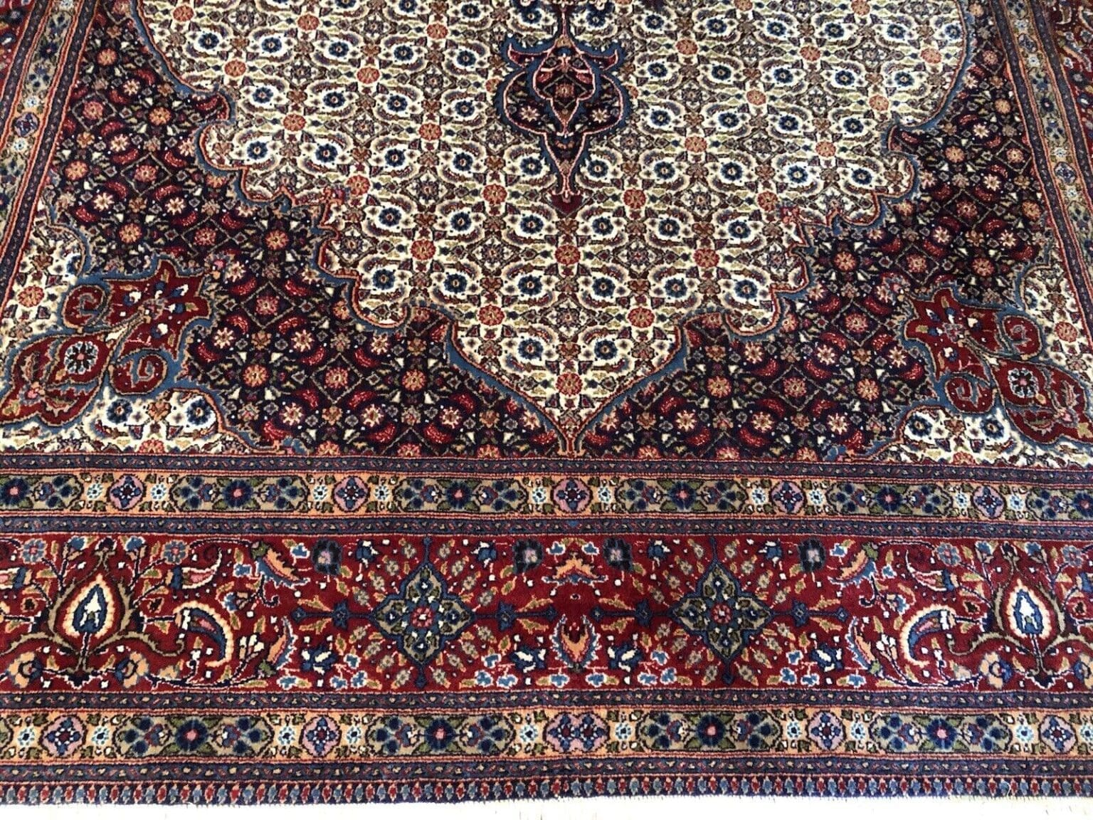 Perserteppich Moud 300x200 cm Wolle handgeknüpft