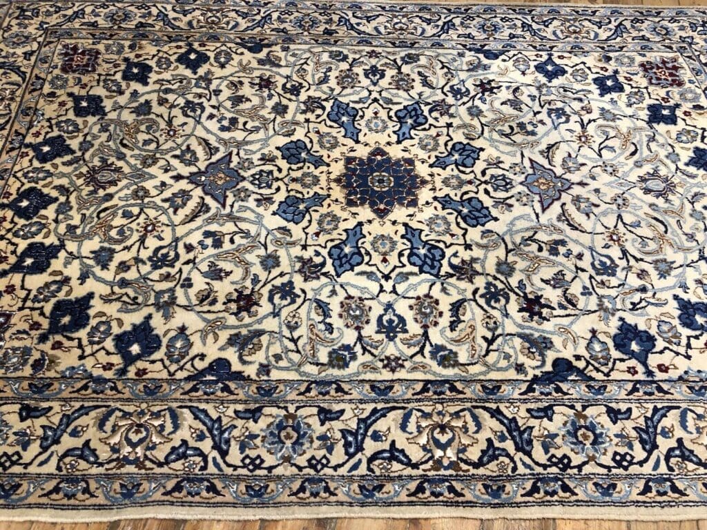 Perserteppich Nain 240x160 cm Wolle handgeknüpft