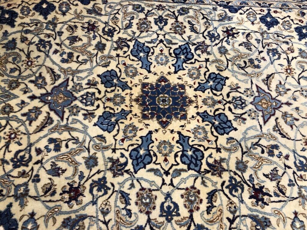 Perserteppich Nain 240x160 cm Wolle handgeknüpft