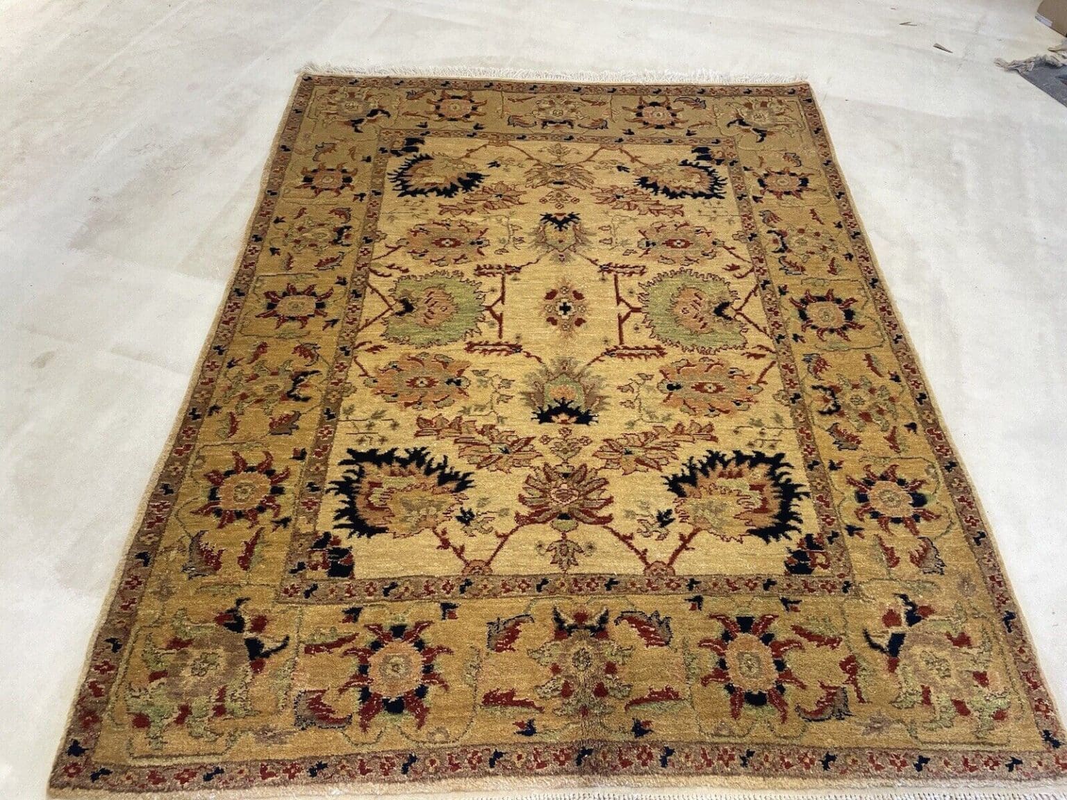 Perserteppich Kerman 200 x 150 cm Wolle handgeknüpft