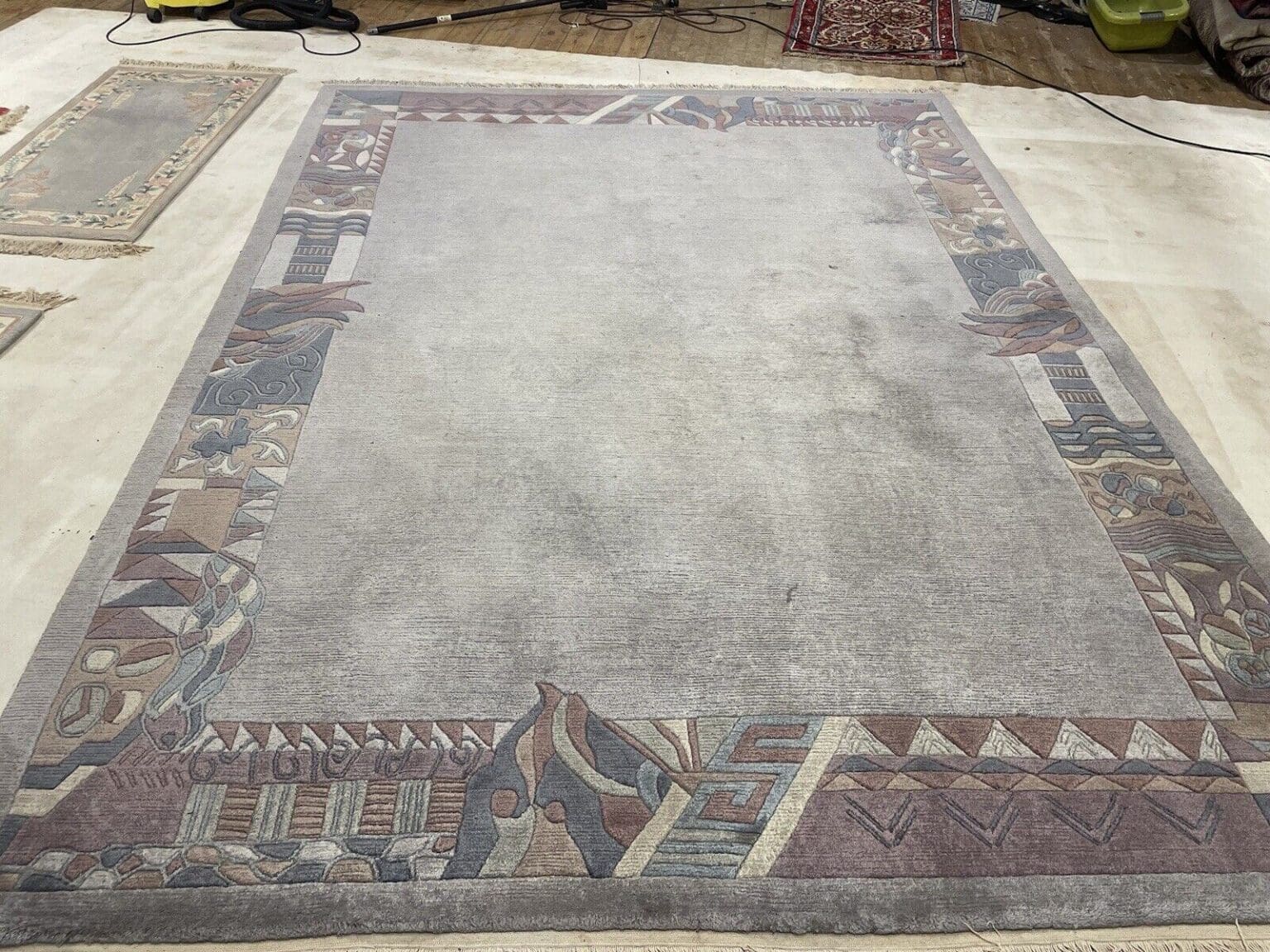 Orientteppich Nepal 340 x 245 cm Wolle handgeknüpft