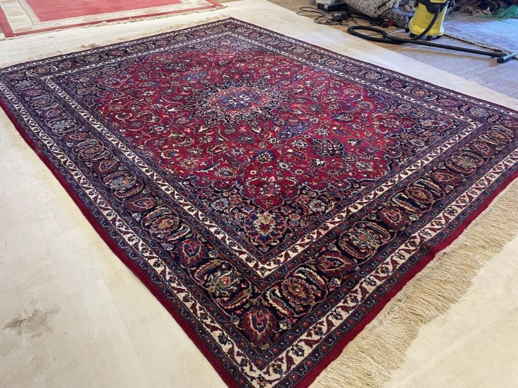 Perserteppich Keshan 387 x 300 cm Wolle handgeknüpft