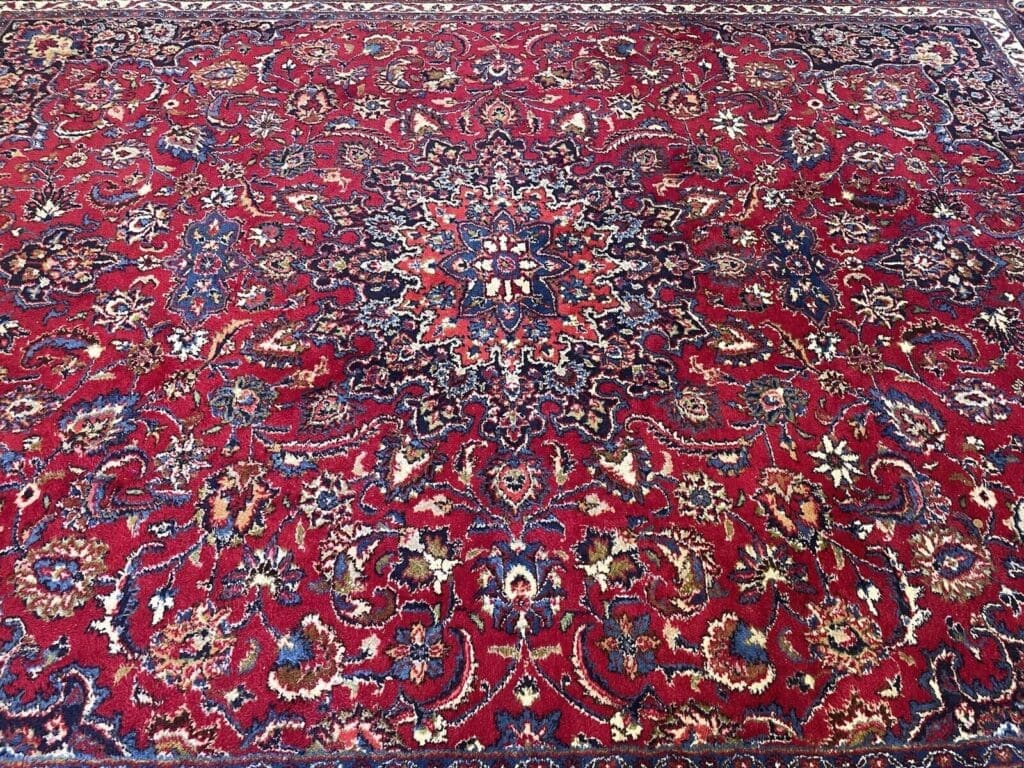 Perserteppich Keshan 387 x 300 cm Wolle handgeknüpft