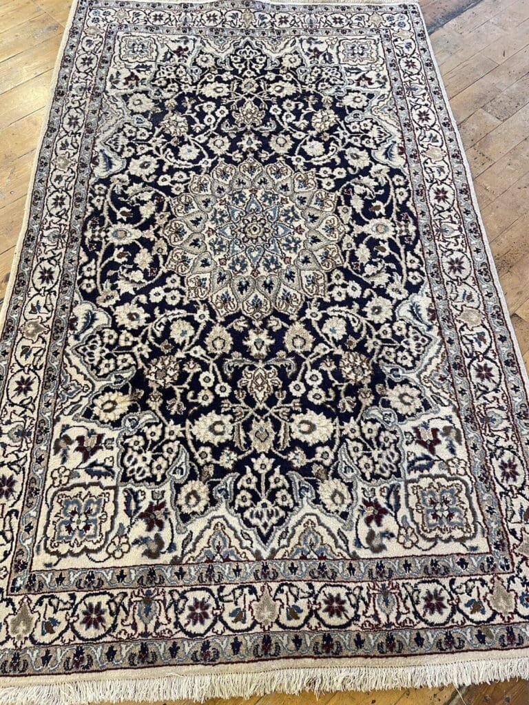 Perserteppich Nain 200x120 cm Wolle handgeknüpft