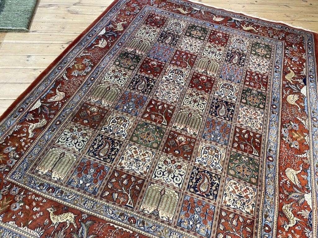 original-perserteppich-moud-mit-seide-241x192-cm-7mm-florhohe-fur-6 Perserteppich Moud 241 x 192 cm Seide handgeknüpft