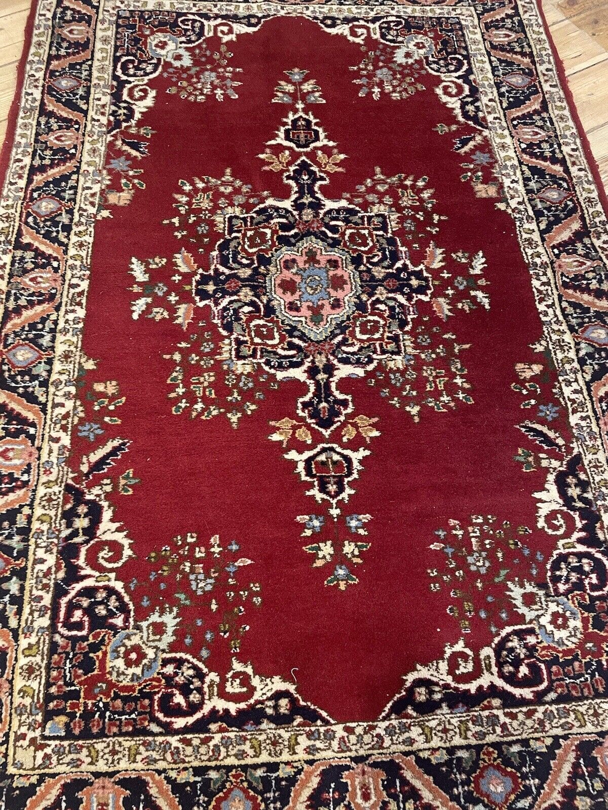 Perserteppich Kashmir 160x100 cm Wolle handgeknüpft