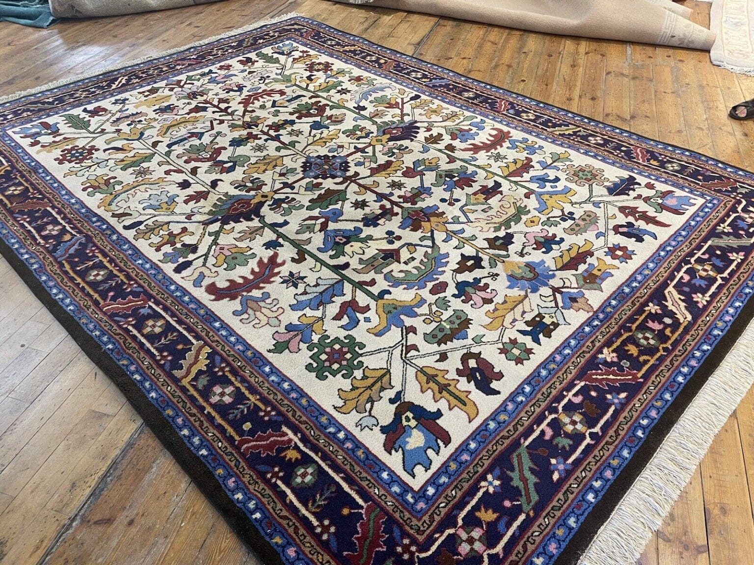 Perserteppich Heriz 350 x 250 cm Wolle handgeknüpft