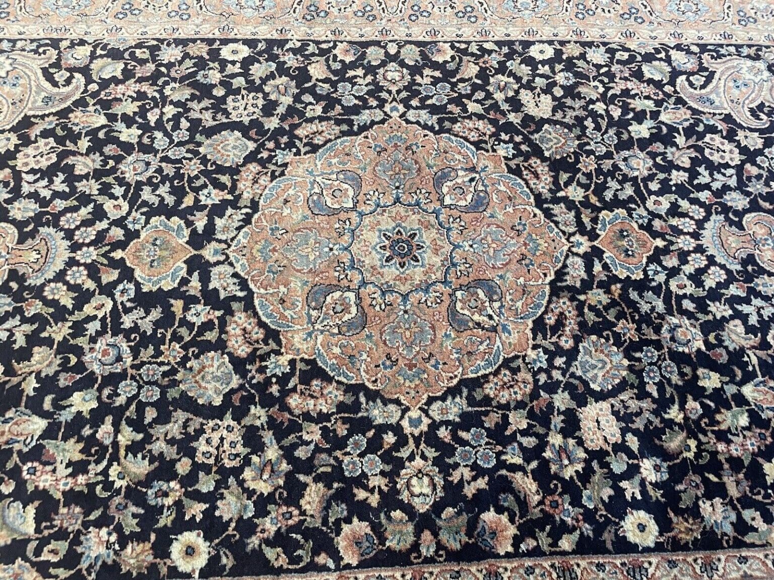 perserteppich-184x125-cm-exquisites-design-in-blau-7-mm-florhohe-aus-7 Orientteppich Kaschmir 184 x 125 cm Kaschmir handgeknüpft