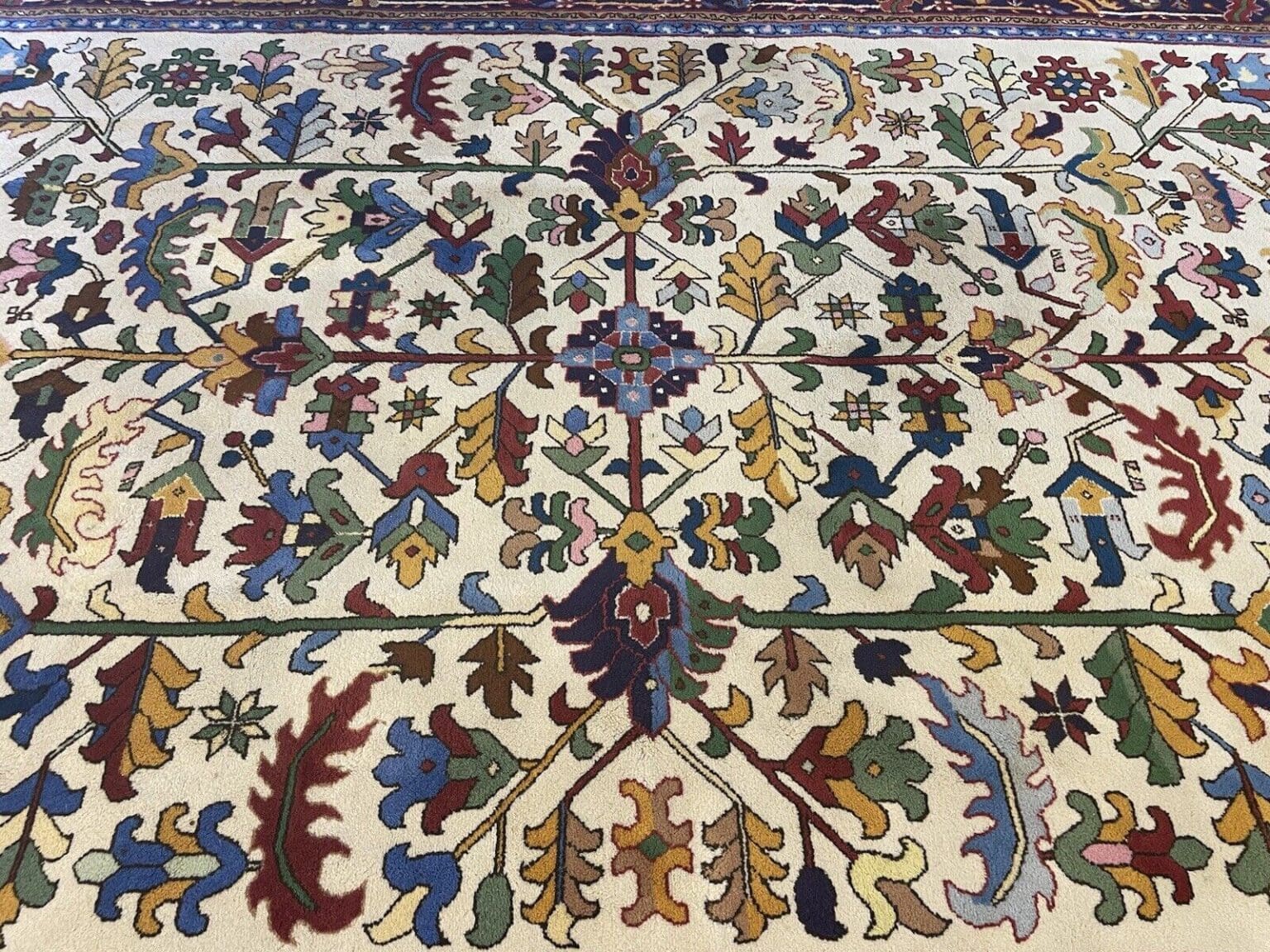 Perserteppich Heriz 350 x 250 cm Wolle handgeknüpft