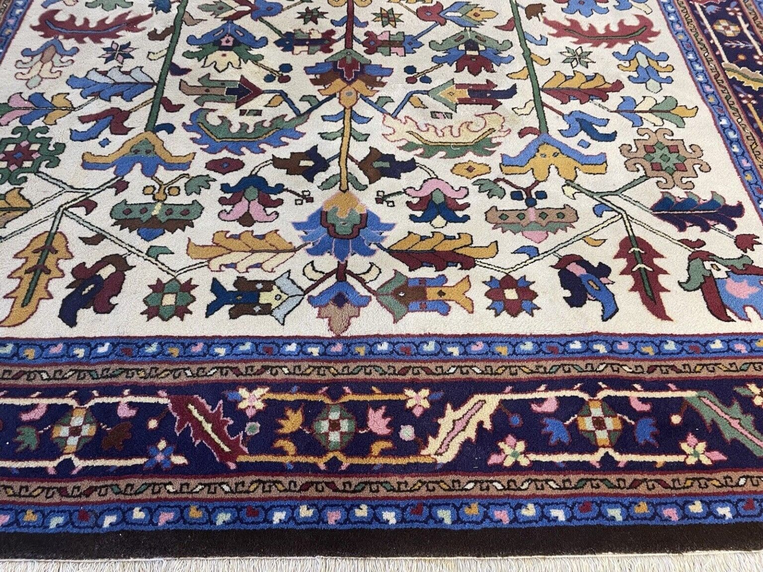 Perserteppich Heriz 350 x 250 cm Wolle handgeknüpft