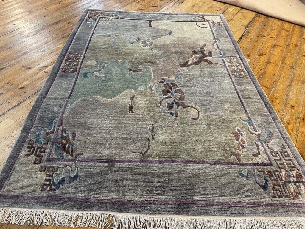 Orientteppich Nepal 290x195 cm Wolle handgeknüpft
