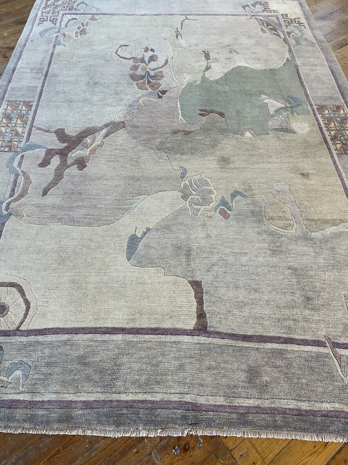 Orientteppich Nepal 290x195 cm Wolle handgeknüpft