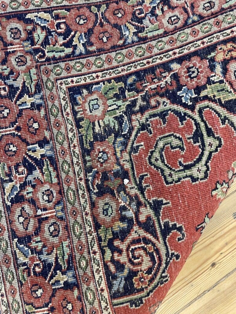 Perserteppich Kaschmir 190x130 cm Schurwolle handgeknüpft