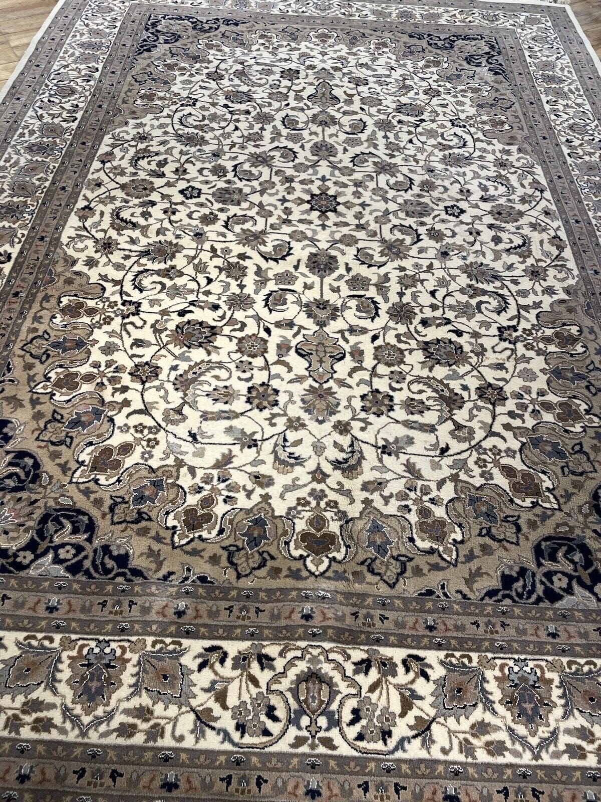 Perserteppich Bijar 350 x 250 cm Wolle handgeknüpft