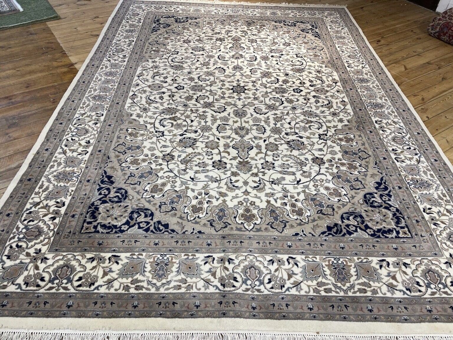 Perserteppich Bijar 350 x 250 cm Wolle handgeknüpft
