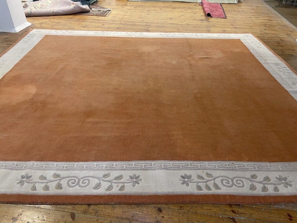 Orientteppich Nepal 400 x 350 cm Wolle handgeknüpft