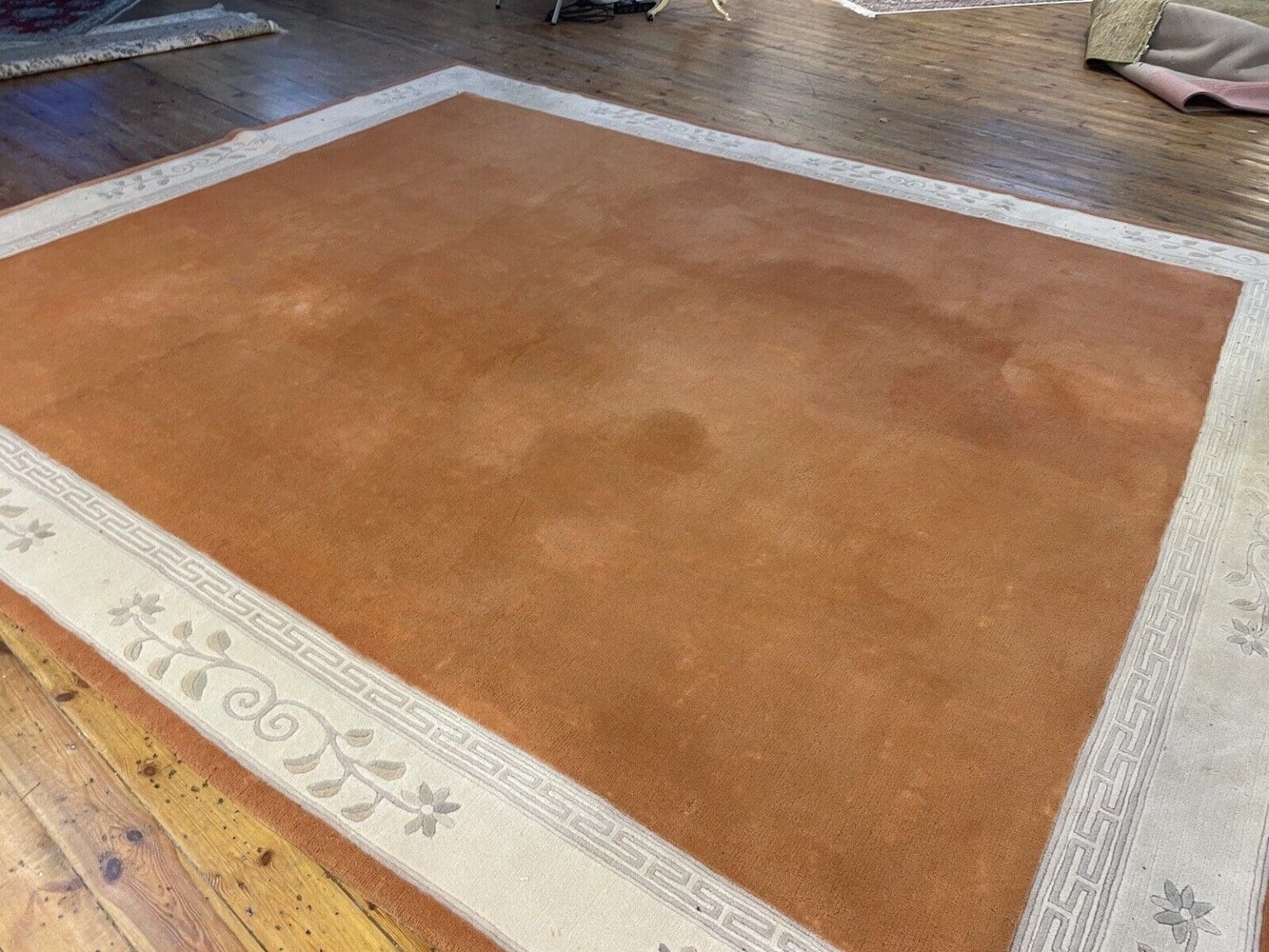 Orientteppich Nepal 400 x 350 cm Wolle handgeknüpft