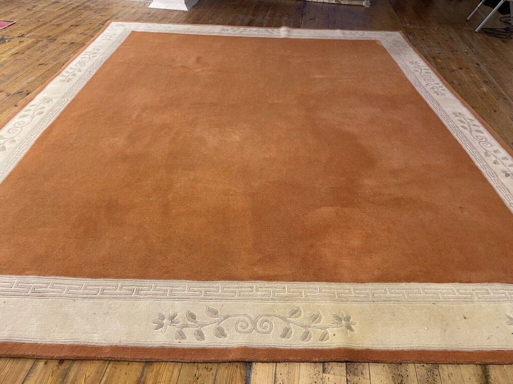 Orientteppich Nepal 400 x 350 cm Wolle handgeknüpft