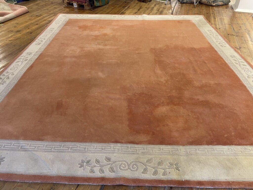 Orientteppich Nepal 400 x 350 cm Wolle handgeknüpft