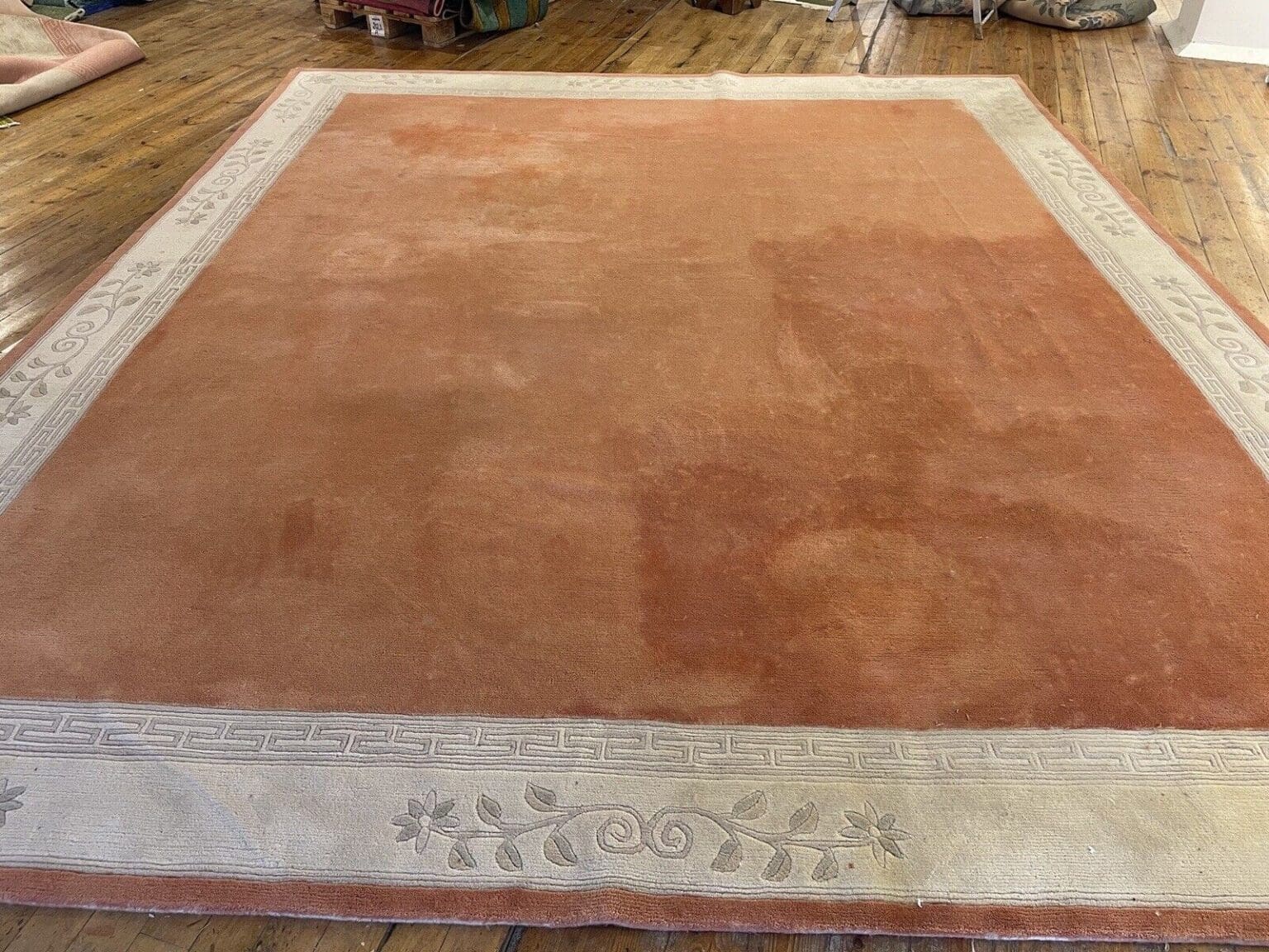 Orientteppich Nepal 400 x 350 cm Wolle handgeknüpft