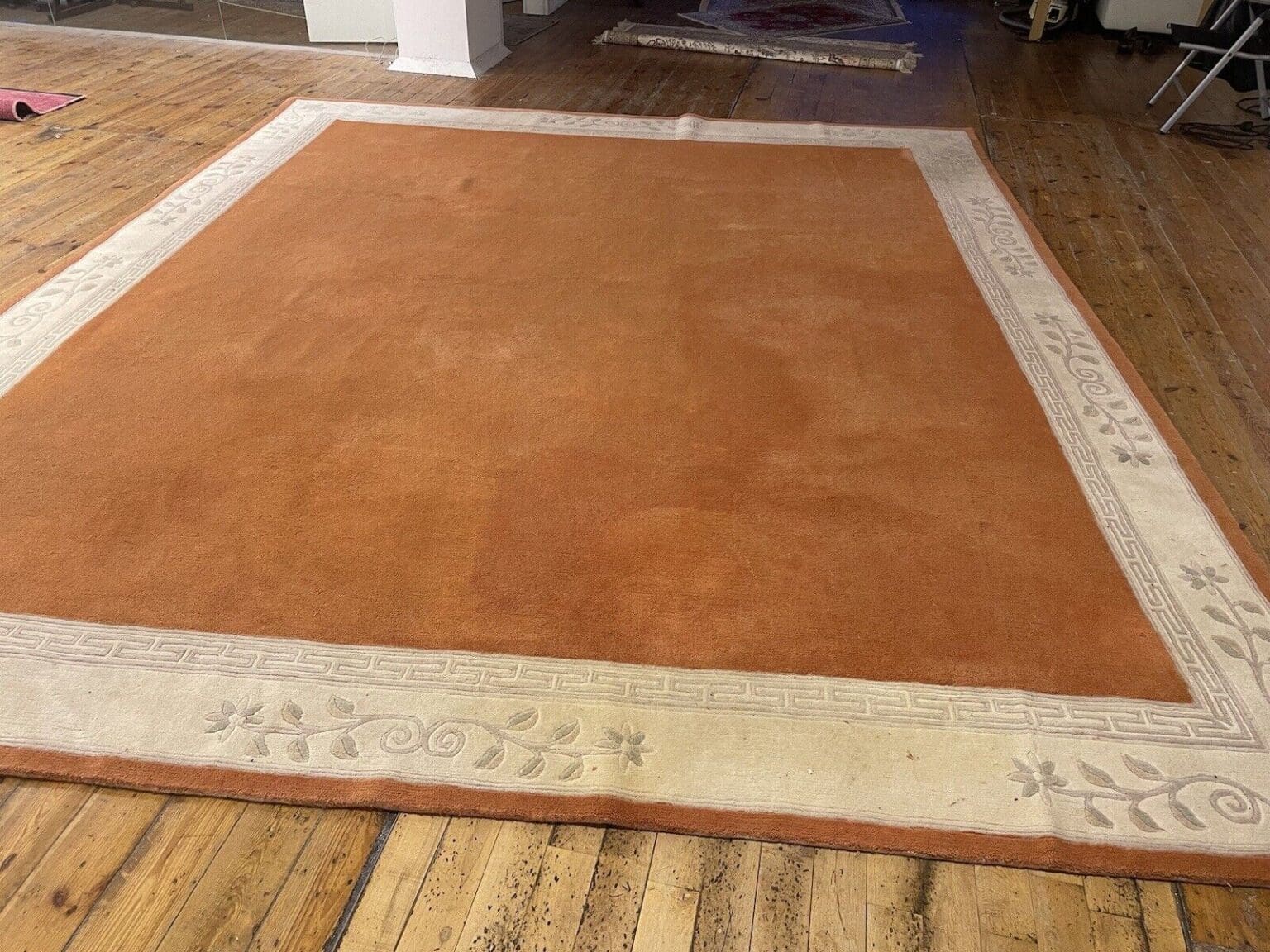 Orientteppich Nepal 400 x 350 cm Wolle handgeknüpft