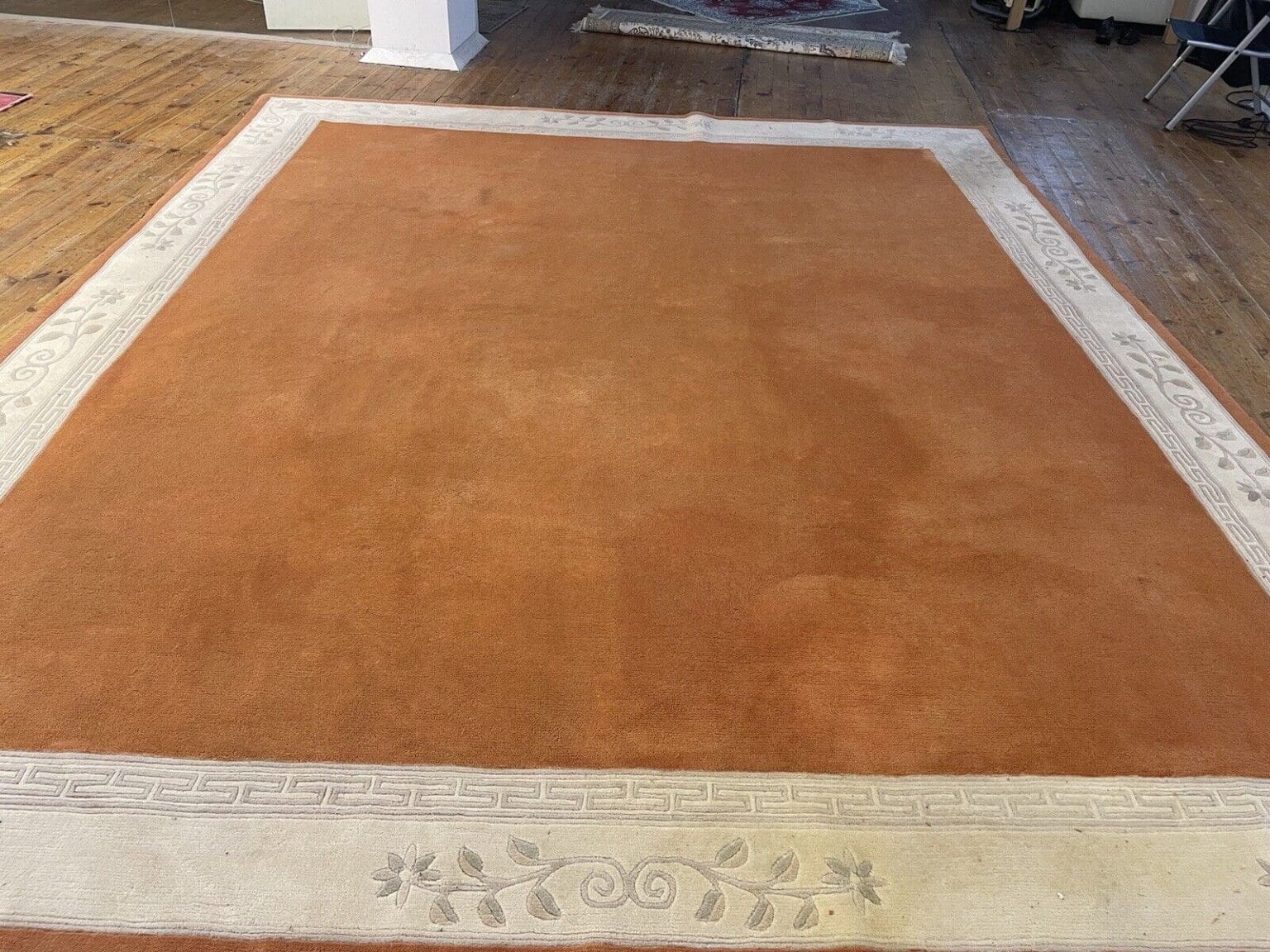 Orientteppich Nepal 400 x 350 cm Wolle handgeknüpft