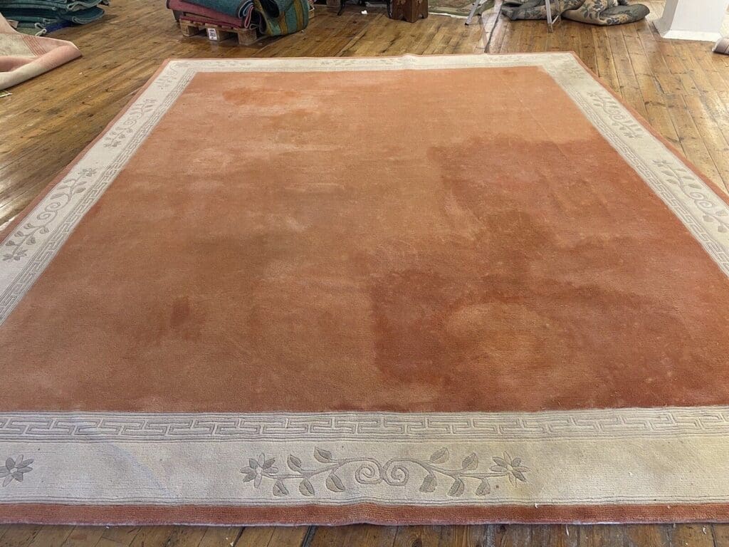 Orientteppich Nepal 400 x 350 cm Wolle handgeknüpft