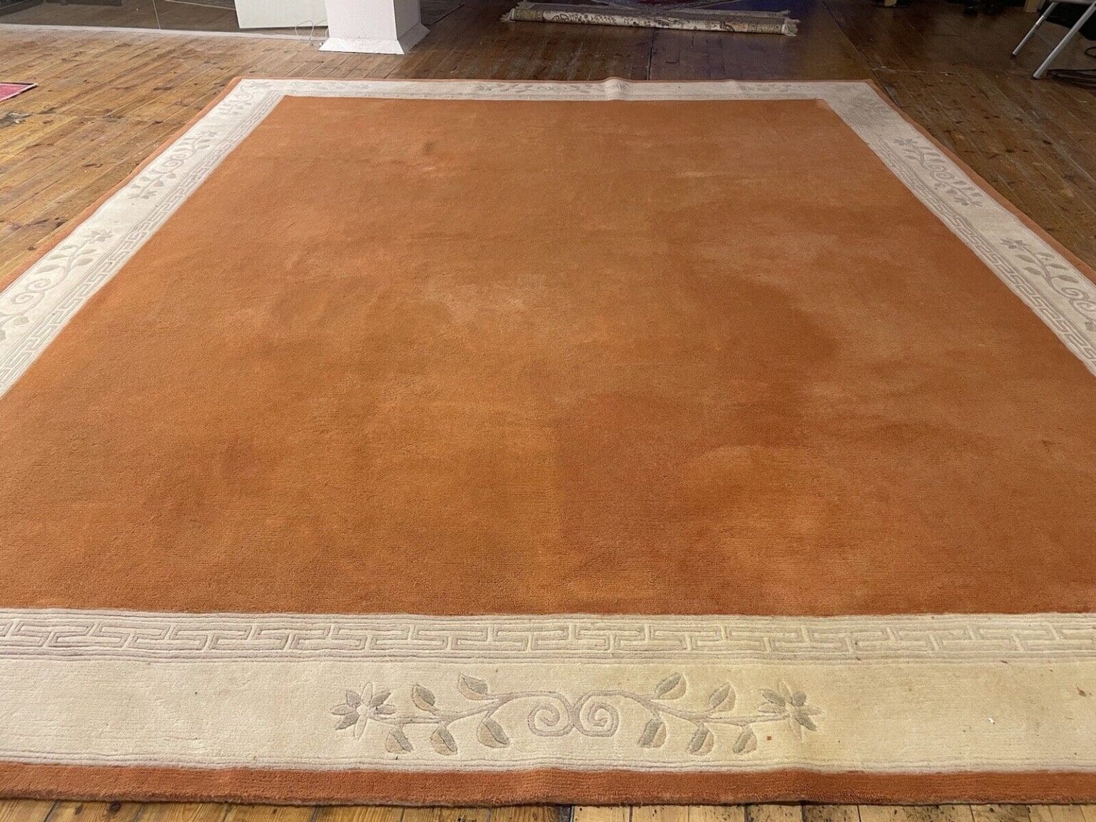 Orientteppich Nepal 400 x 350 cm Wolle handgeknüpft