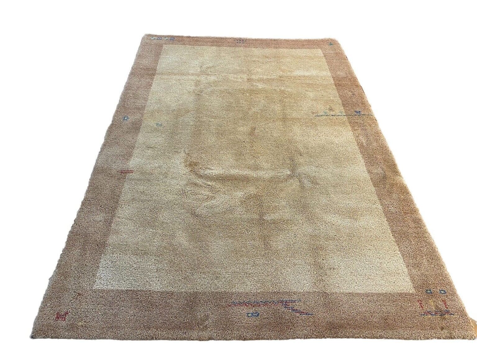 Perserteppich Gabbeh 200 x 300 cm Kaschmir handgeknüpft