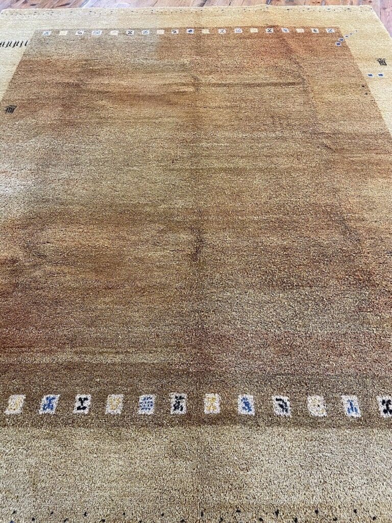 Perserteppich Gabbeh 300 x 250 cm Wolle handgeknüpft (Verkauft)