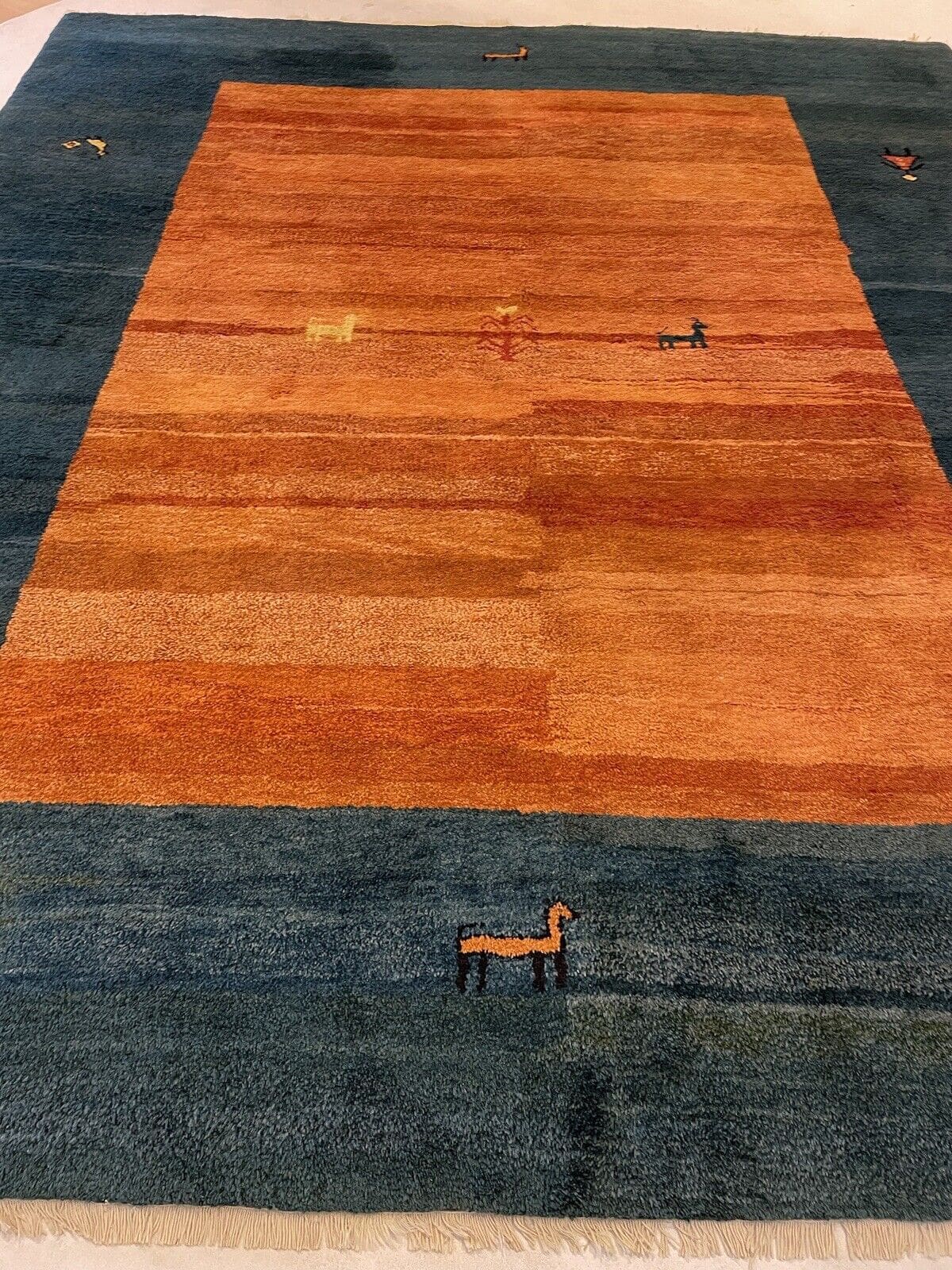 top-gabbeh-perserteppich-305x260-cm-handgeknupft-1aa-qualitat-1-5 Perserteppich Gabbeh 305x260 cm Schurwolle handgeknüpft