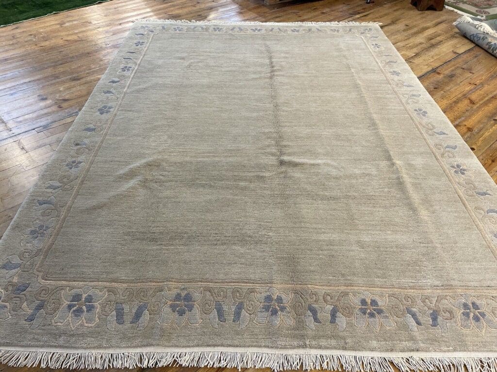 Orientteppich Nepal 350 x 250 cm Baumwolle handgeknüpft