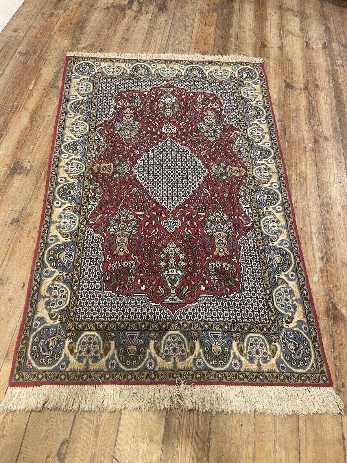 Perserteppich Ghom 155 x 105 cm Schurwolle handgeknüpft