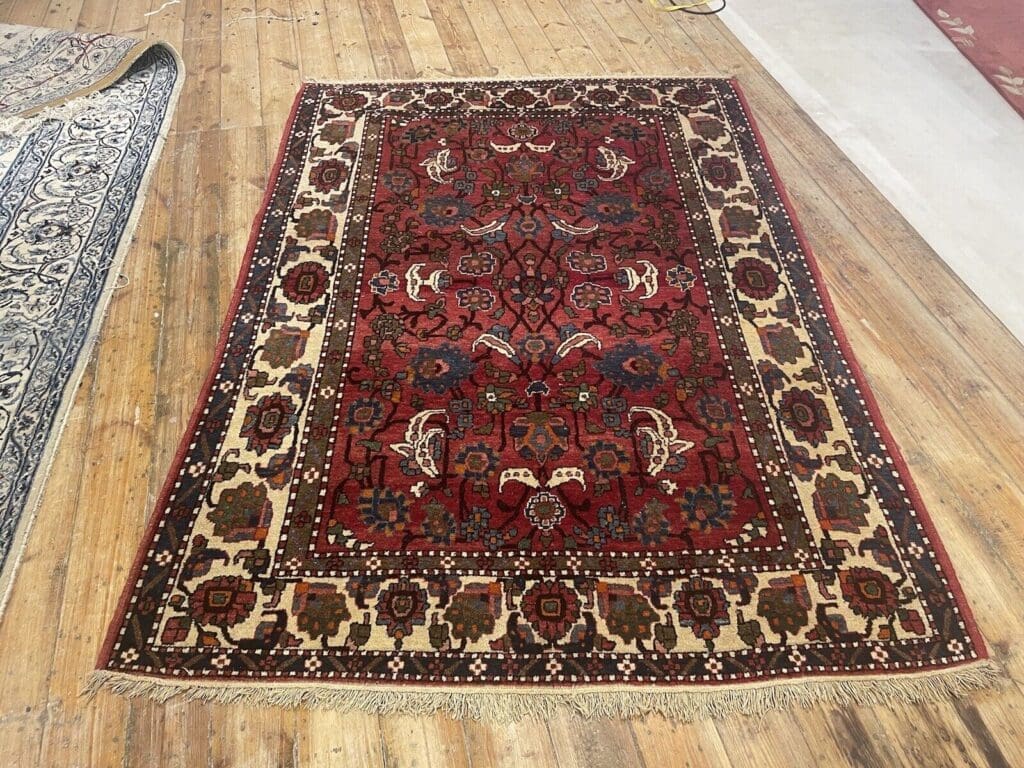 Perserteppich Esfahan 200 x 150 cm Wolle handgeknüpft