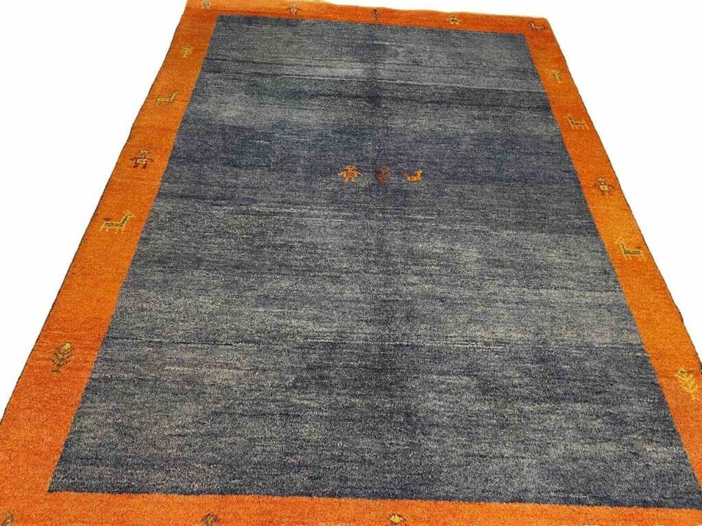 Perserteppich Gabbeh 240x175 cm Wolle handgeknüpft