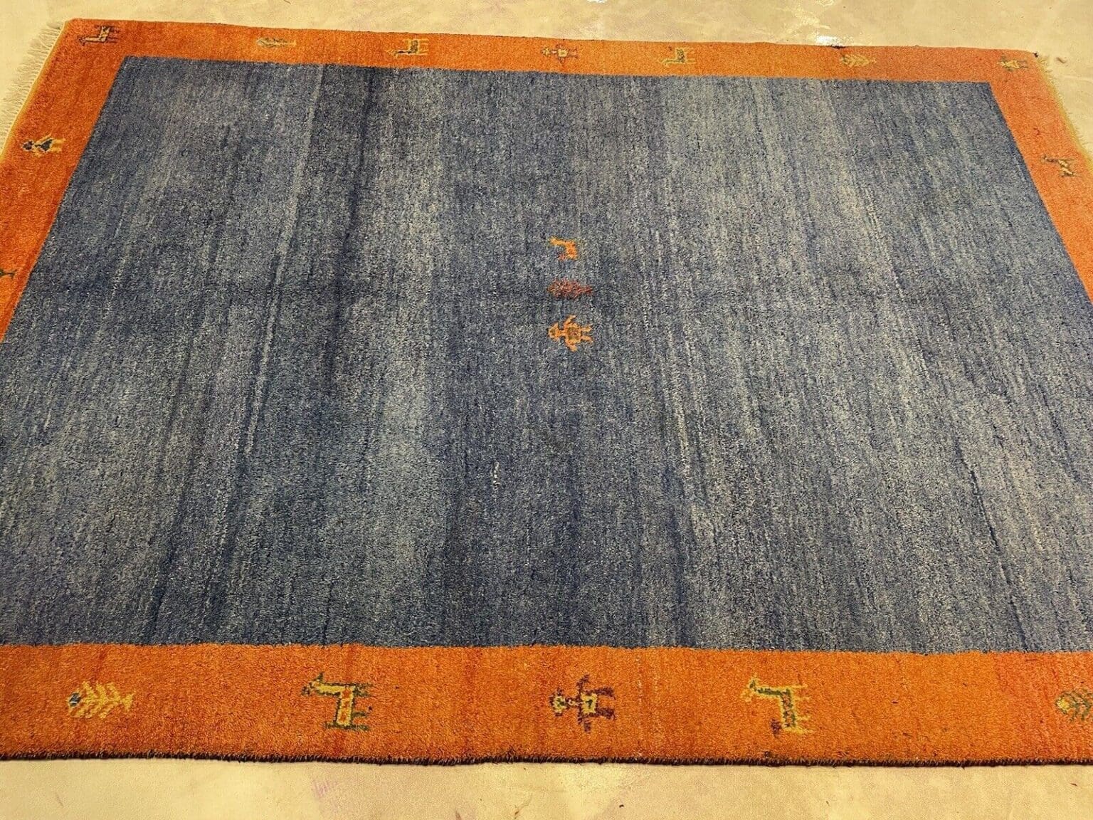 Perserteppich Gabbeh 240x175 cm Wolle handgeknüpft