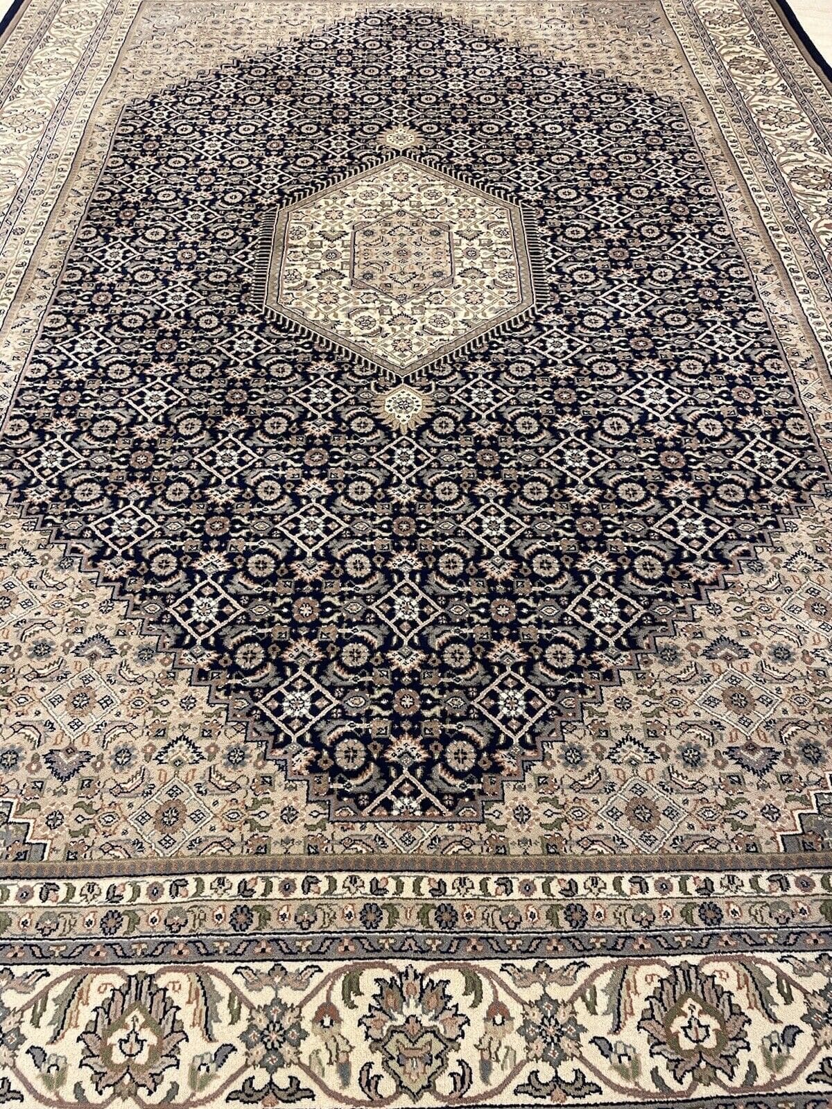 bijar-perserteppich-350x250-cm-400000-knoten-qm-extrem-feine-6 Perserteppich Bijar 350 x 250 cm Schurwolle handgeknüpft