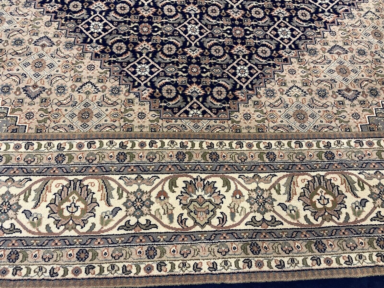 bijar-perserteppich-350x250-cm-400000-knoten-qm-extrem-feine-7 Perserteppich Bijar 350 x 250 cm Schurwolle handgeknüpft