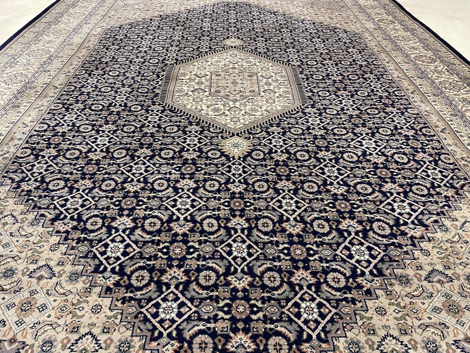 bijar-perserteppich-350x250-cm-400000-knoten-qm-extrem-feine-8 Perserteppich Bijar 350 x 250 cm Schurwolle handgeknüpft
