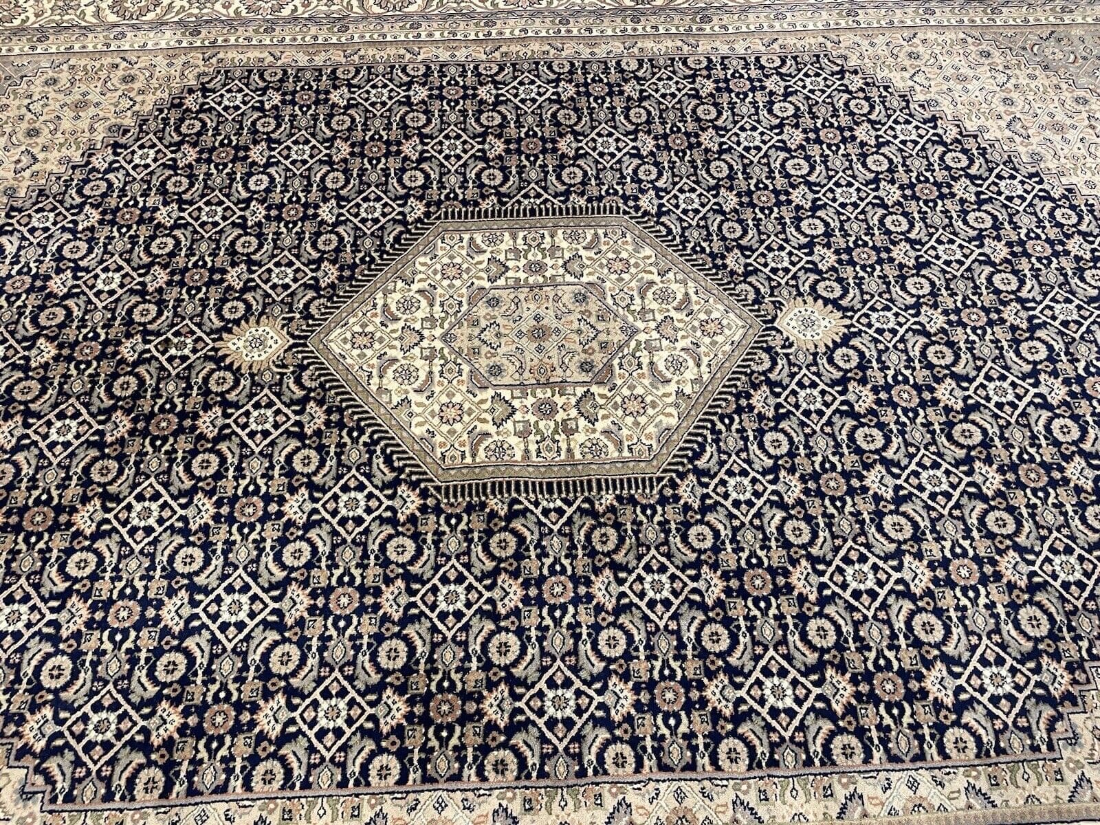 bijar-perserteppich-350x250-cm-400000-knoten-qm-extrem-feine-9 Perserteppich Bijar 350 x 250 cm Schurwolle handgeknüpft