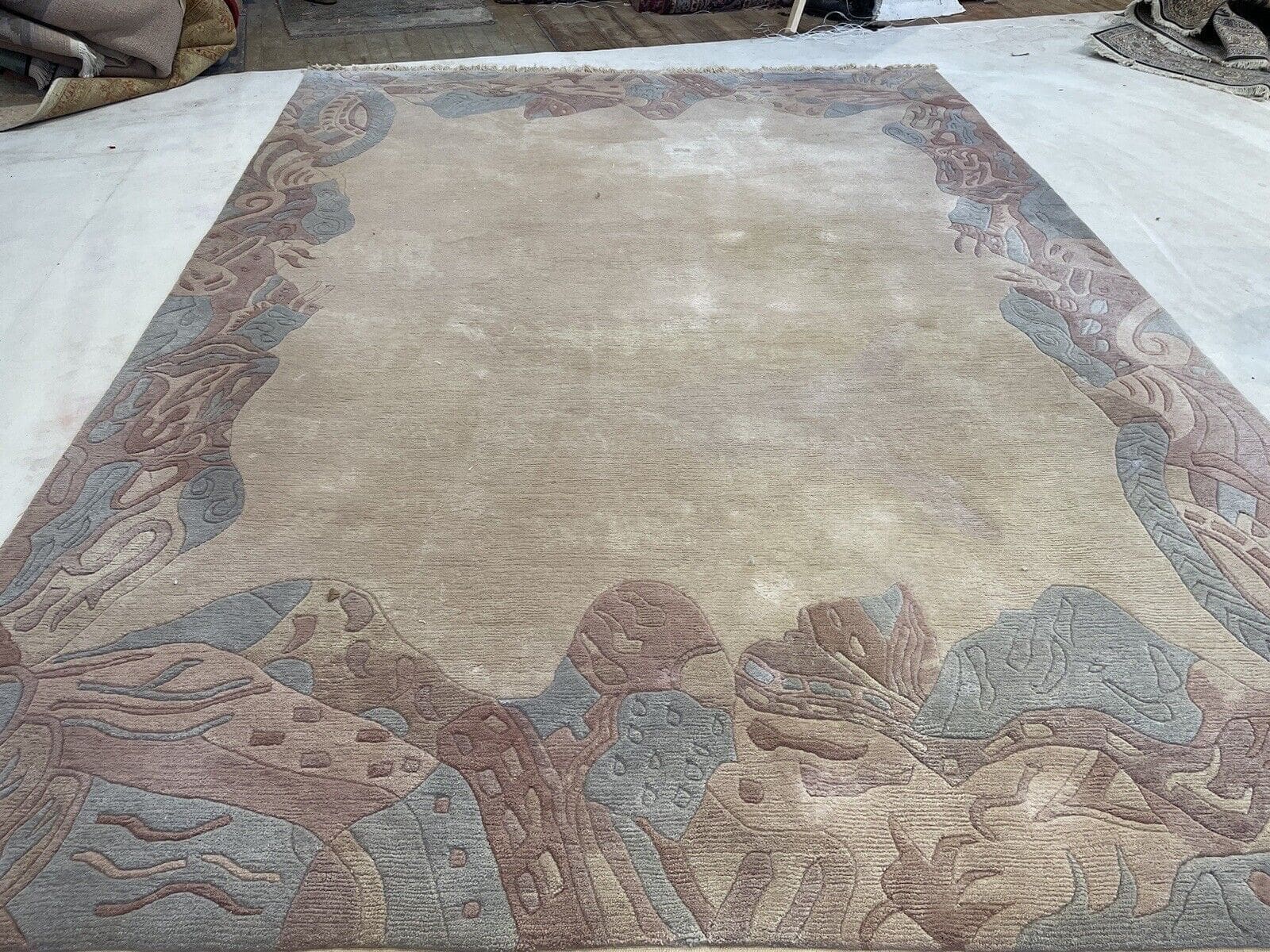 Orientteppich Nepal 350 x 250 cm Baumwolle handgeknüpft