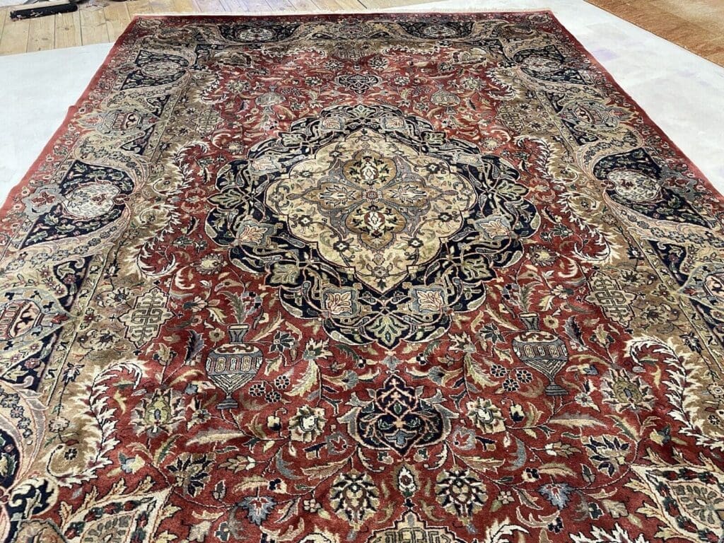 Perserteppich Kashmar 250 x 350 cm Wolle handgeknüpft