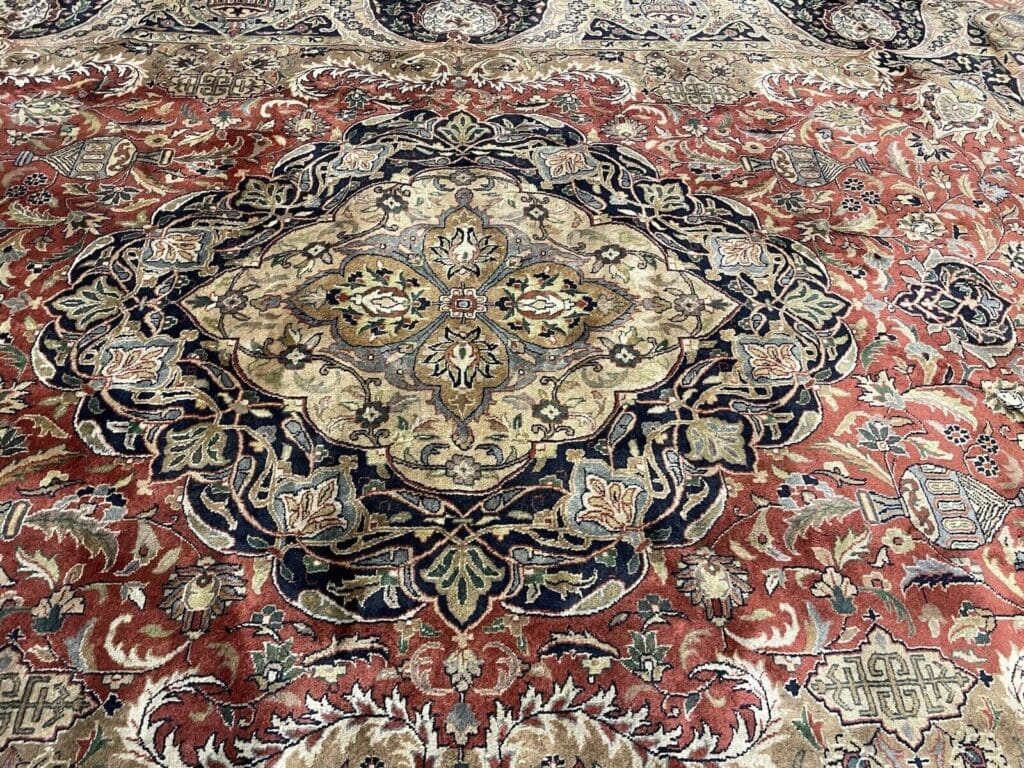 Perserteppich Kashmar 250 x 350 cm Wolle handgeknüpft