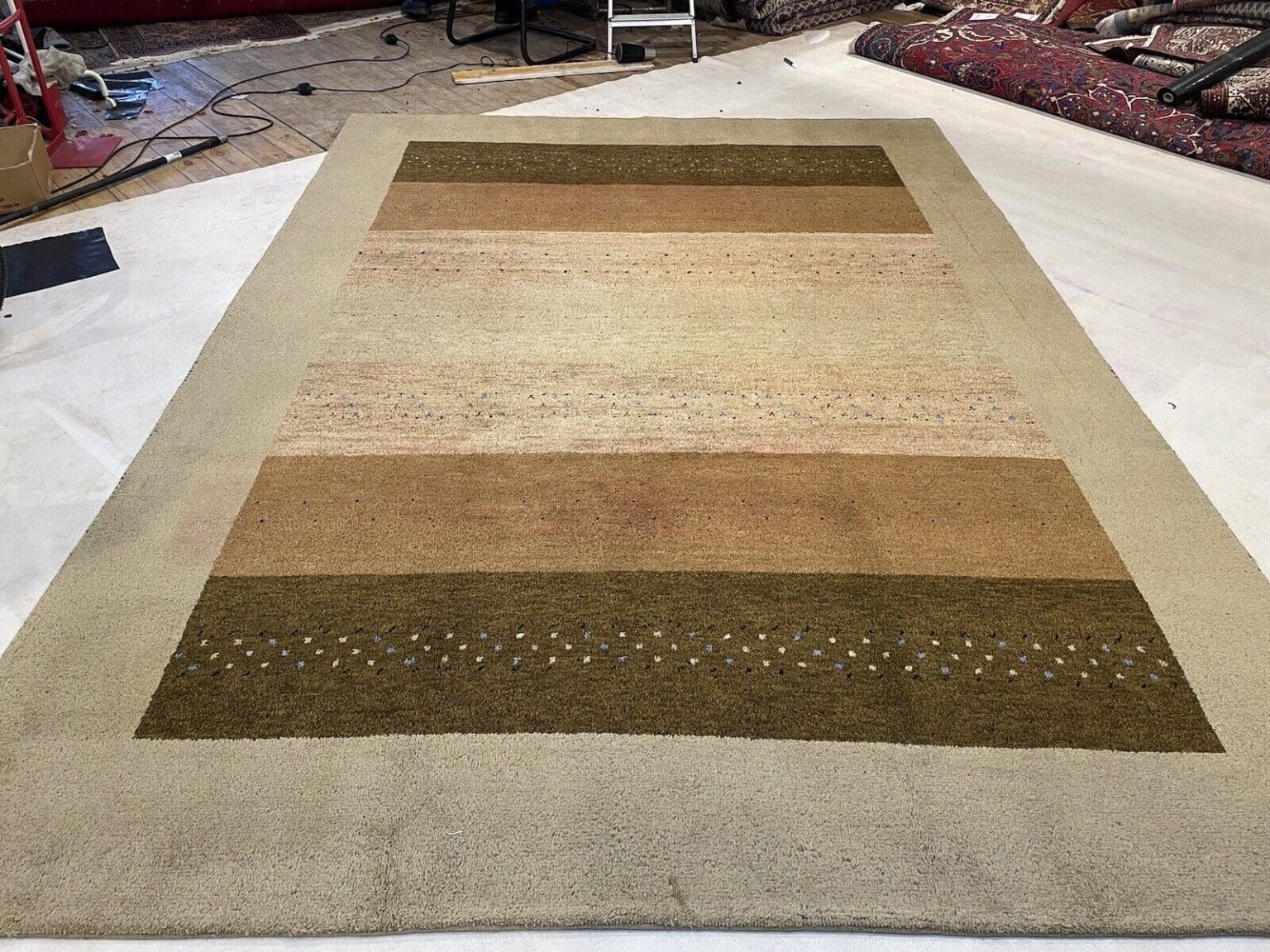 Perserteppich 250 x 350 cm Wolle handgeknüpft